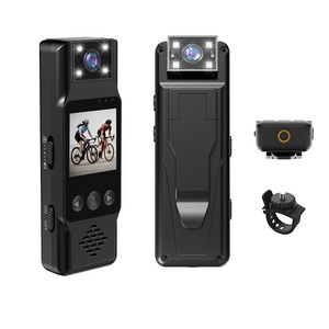 초소형 바디캠 액션캠 자전거 오토바이 블랙박스 고화질 휴대용 카메라, L13+64GB SD카드
