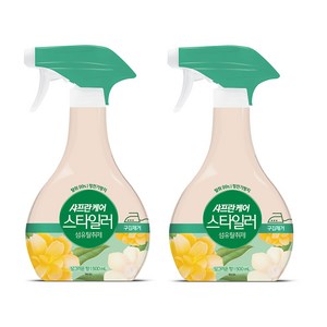 샤프란케어 스타일러 섬유탈취제 500mL 싱그러운향, 2개, 0.5l