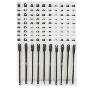 개별포장 듀얼 피지 압출 면봉, 1개, 100개입