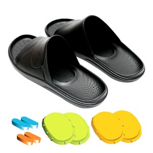 베어풋사이언스 홈피스 발편한 쿠션좋은 사무실 실내 지압 슬리퍼 까치발 여성 남성 실내화 평발슬리퍼 신발 족적근막염슬리퍼 무지외반증 슬리퍼 신발