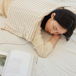 하제 순면커버 쑥허브 대형 온열 찜질기 국내제작 베이지 hj240, HJ-240