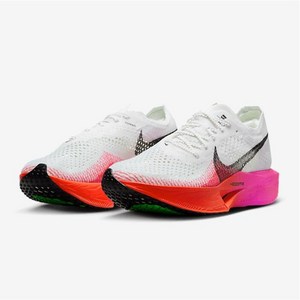 나이키 사계절 패션 내마모 러닝화 우먼즈 베이퍼 플라이 3 런닝화 화이트 크림슨 핑크 개성 통풍 미끄럼 방지 런닝화