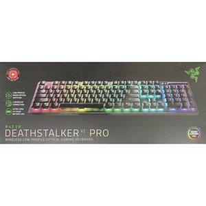 레이저 DeathStalker V2 Pro Linear KR 무선 키보드, 블랙, RZ03-0436