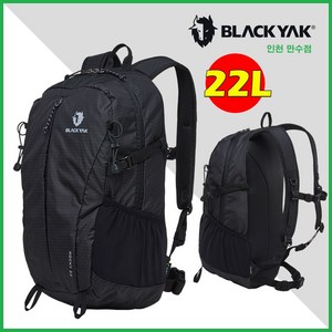 블랙야크 경량 중형 남녀 공용 하이킹 야외 스포츠 가방 여행 트레킹 등산 배낭 로키22, BLACK