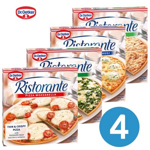 닥터오트커 리스토란테 모짜렐라 시금치 콰트로치즈 마르게리타 냉동피자 4팩 [당일발송], 4개