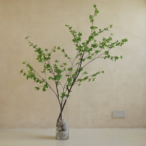 플라우스302 대형 엔카이셔스 가지 조화 장식, 125cm, 1개