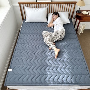 [[한일의료기정품]]달래룸 토퍼 탄소매트 정기장판 전기매트 EMF안전인증완료 전자파없는 탄소매트 한일의료기 1년무상 A/S, 110*200(싱글), 헤링본 그레이