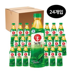 OISHI 오이시 태국음료 그린티 오리지널 380ML, 24개