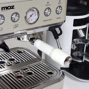 [호환]모즈스웨덴 바텀리스 포터필터 58mm DMH-1301 바스켓 포함, 화이트