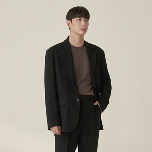 [겨울] (11월~4월) 두툼 레귤러 핏 블레이저