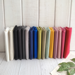 천고아 면 20수 워싱광목 무지 원단 16컬러, 피치핑크