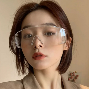 레드에셋 워터고글 흠뻑쇼 워터 밤 투명 고글 김서림 방지 보안경, 2개