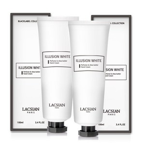 라끄시안 일루션화이트 퍼퓸 핸드크림 100ml*6개, 100ml, 6개