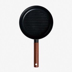 트루쿡 블랙 IH 인덕션 그릴 후라이팬, 1개, 20cm