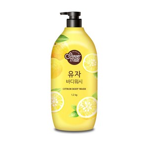 샤워메이트 유자 바디워시, 1200g, 10개