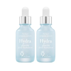나인위시스 대용량 퍼펙트 하이드라 스킨 앰플 세럼 수분 세럼수분 앰플세럼 에센스/세럼, 160ml, 1세트