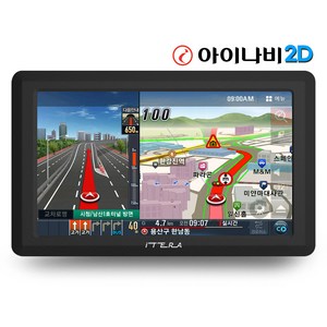 아이테라 i70 32G 아이나비2D 공식인증 네비게이션 (TPEG+지도)무제한무료 후방퀵뷰, 32GB, +TPEG+거치대