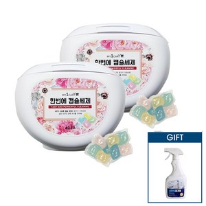 마이원카트 고농축 빨래 세제 한번에 세탁세제 40개입 캡슐세제, 2개