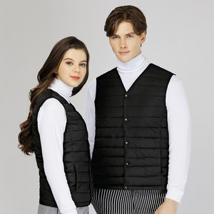 티공사 패딩 조끼 웰론 경량 베스트 겨울 남녀공용