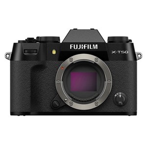 후지 필름 (FUJIFILM) 미러리스 일안 카메라 X-T50 바디 실버 F X-T50-S, 02 블랙_01 바디만