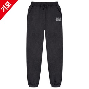 [당일출고/기모추가] 인스트링 밴딩조거 바지 빅사이즈 남자여성 ZJTZ_0002