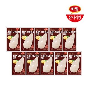 냉장 수비드 닭가슴살 레몬 100g 10팩, 10개