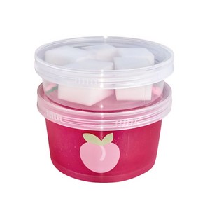 복숭아절임 200ml+스펀지 슬라임