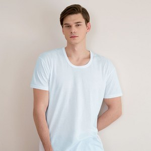 제임스딘 남 순면 컬러 반팔런닝 3매세트