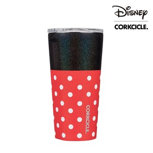 콕시클 텀블러 보온 보냉 진공 스텐 텀블러 보온병 475ml 대용량, 콜라보 디즈니미니폴카도트레드, 1개