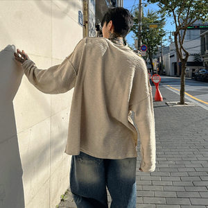 RIPINWEEKS엠보 클라우드 니트 티.(2컬러)