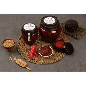 국내산 전통방식 수제 연잎고추장 2kg, 1개