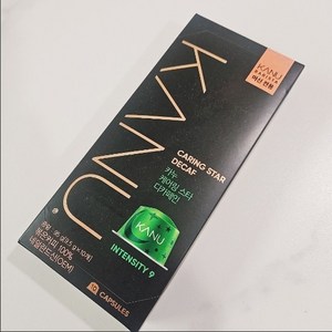 카누 바리스타 머신 전용 캡슐커피 케어링스타 디카페인, 9.5g, 10개입, 5개