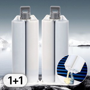 투데이리빙 1+1 100ML 초강력 금속 접착제 속건 용접 주물 타일 파이프 만능 다용도 붙이는 강력 보수제, 2개