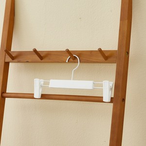 씨인크 논슬립 고급 하의 바지걸이, 화이트 바지걸이, 20개