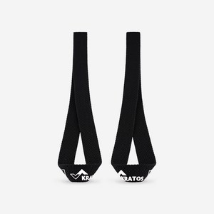 크라토스 역도 리프팅스트랩 헬스 크로스핏 - 코리안.ver 블랙, 단품, 1개