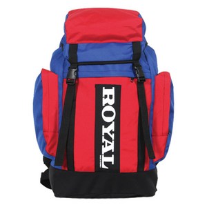 우주시티 등산 캠핑 여행 국산 경량 대형 백팩 배낭 T683 50L, 레드