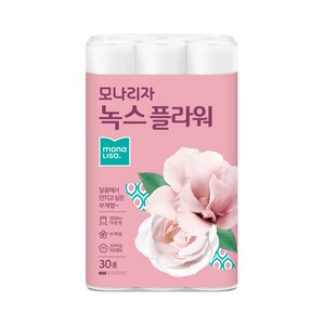모나리자 녹스플라워 화장지 2겹 40m, 4000cm, 30롤, 1개