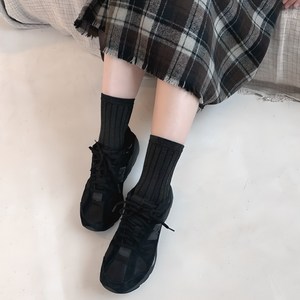 메이크앤 골지 패션 양말 무지 5켤레 세트