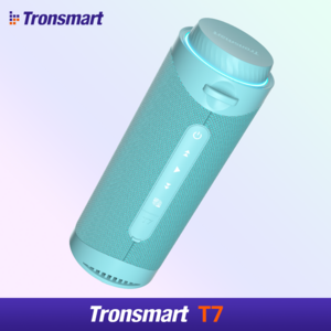 Tronsmart T7 휴대용 블루투스 스피커 출력30W 12시간 sd카드지원 IPX7방수 TWS페어링 전용앱 맞춤 사운드 LED 캠핑, Green, T7 Speaker