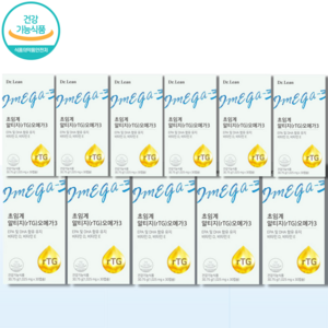 닥터린 초임계 알티지오메가3 송중기오메가3 초임계rTG + 알약케이스증정 식약처인증 인증오일 음식 어유 대용랑 먹는방법 오매가3 30대 40대 50대 60대, 11박스 (총 11개월분)-추가 할인가