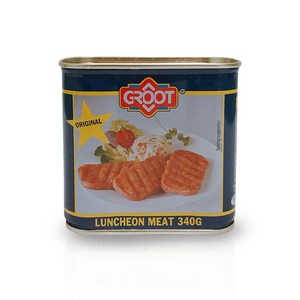 그루트 런천미트340g / 통조림햄 부대찌개햄 구이햄 / 25.05.16일자, 340g, 1개