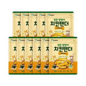 듀먼 댕댕이 치킨텐더 단호박&치즈, 11팩, 120g