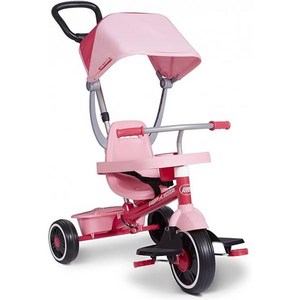 Radio Flyer Pedal & Push 4-in-1 Stroll 'N Trike Pink Tricycle Tricycle for Toddlers Age 1-5 Todd, one option