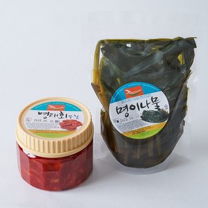 명태회무침500g + 명이나물500g 2종 세트, 1세트, 1kg