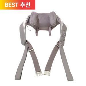 [기간한정 5000원 쿠폰할인] NEW 라몬트 BEST 2 in 1 목 어깨 마사지기 안마기 온열 c-type 2단계 작동모드 승모근 전신 가정용 휴대용 간편세척, NEW 라몬트 목 어깨 마사지기