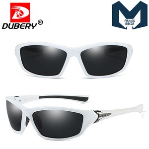 DUBERY 피싱메카 D120 편광 미러 선글라스 하드케이스 포함 스포츠고글 낚시 등산 자전거 골프