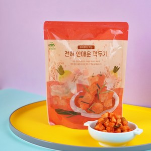 국산 전혀 안매운 깍두기 어린이 저염 유아 김치 당일제조, 500g, 1개