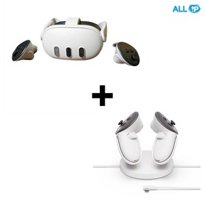 메타 퀘스트 33S 겸용 정품 소형 충전 도크+메타퀘스트3 512GB, 1세트, 단품