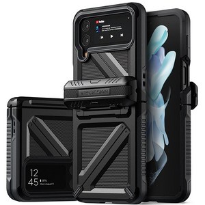 베루스 갤럭시Z플립4 이중 범퍼 하드 힌지 보호 풀커버 휴대폰 케이스 테라가드 얼티메이트