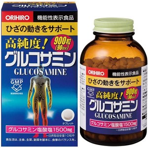 ORIHIRO 고순도 글루코사민 900 캡슐 b3499 일본글루코사민